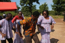 NATIONAL PRESIDENT EXHIBITING HER DANCING SKILLS_1