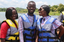 VISIT TO TEACHERS IN ISLAND COMMUNITIES WITH THE BRONG AHAFO REGION_11