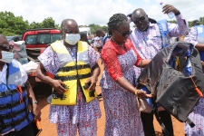 VISIT TO TEACHERS IN ISLAND COMMUNITIES WITH THE BRONG AHAFO REGION_4